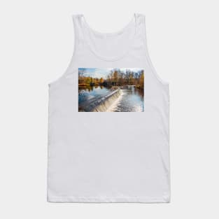 A dam and waterfall in historic Smithville New Jersey. Tank Top